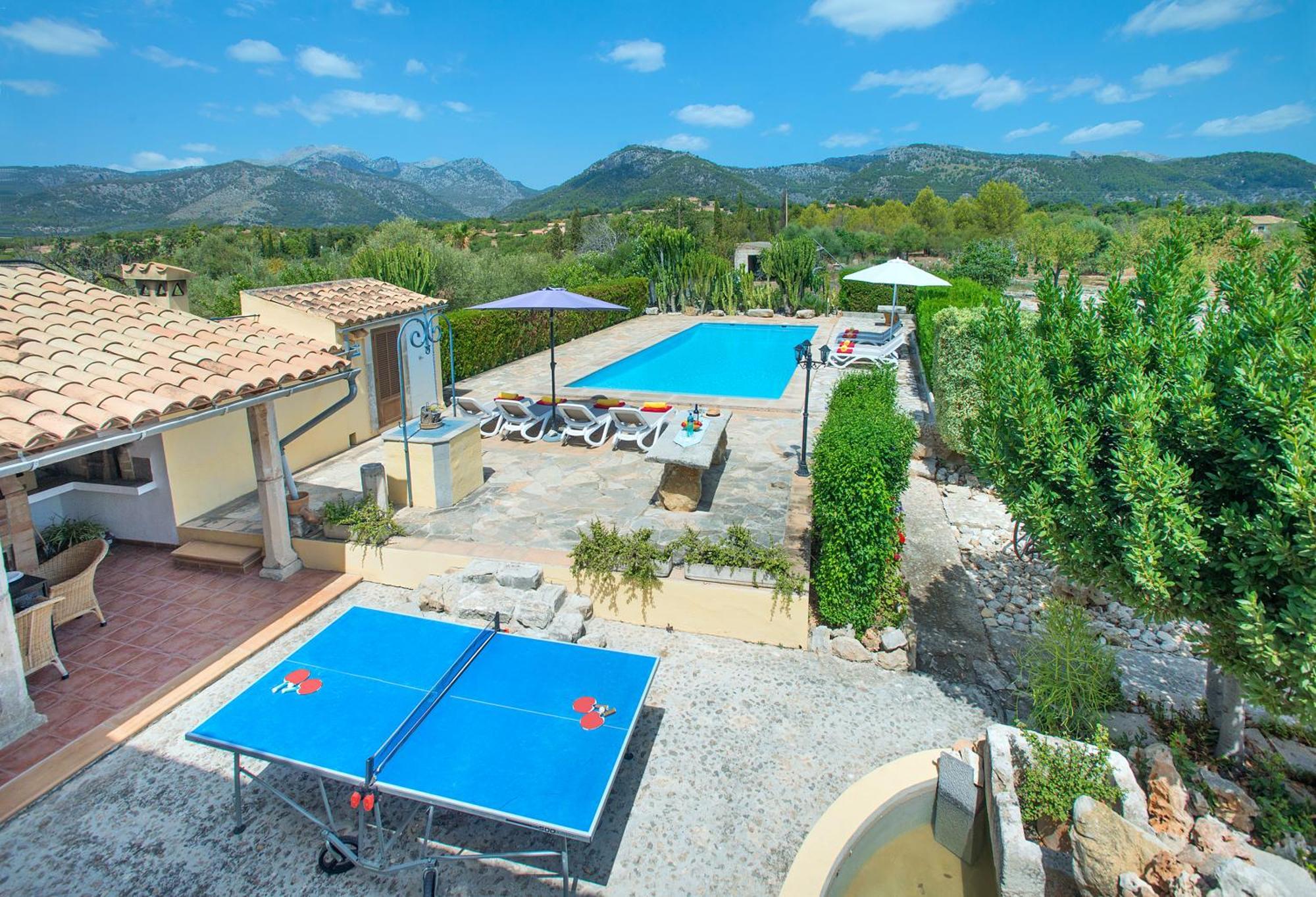 Owl Booking Villa Alqueria Alt - Fantastic Mountain Views Campanet Buitenkant foto